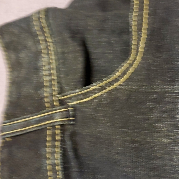 Lane Bryant SZ 18 dark,wash denim shorts,see pics,pockets front/back 21" - Picture 4 of 9